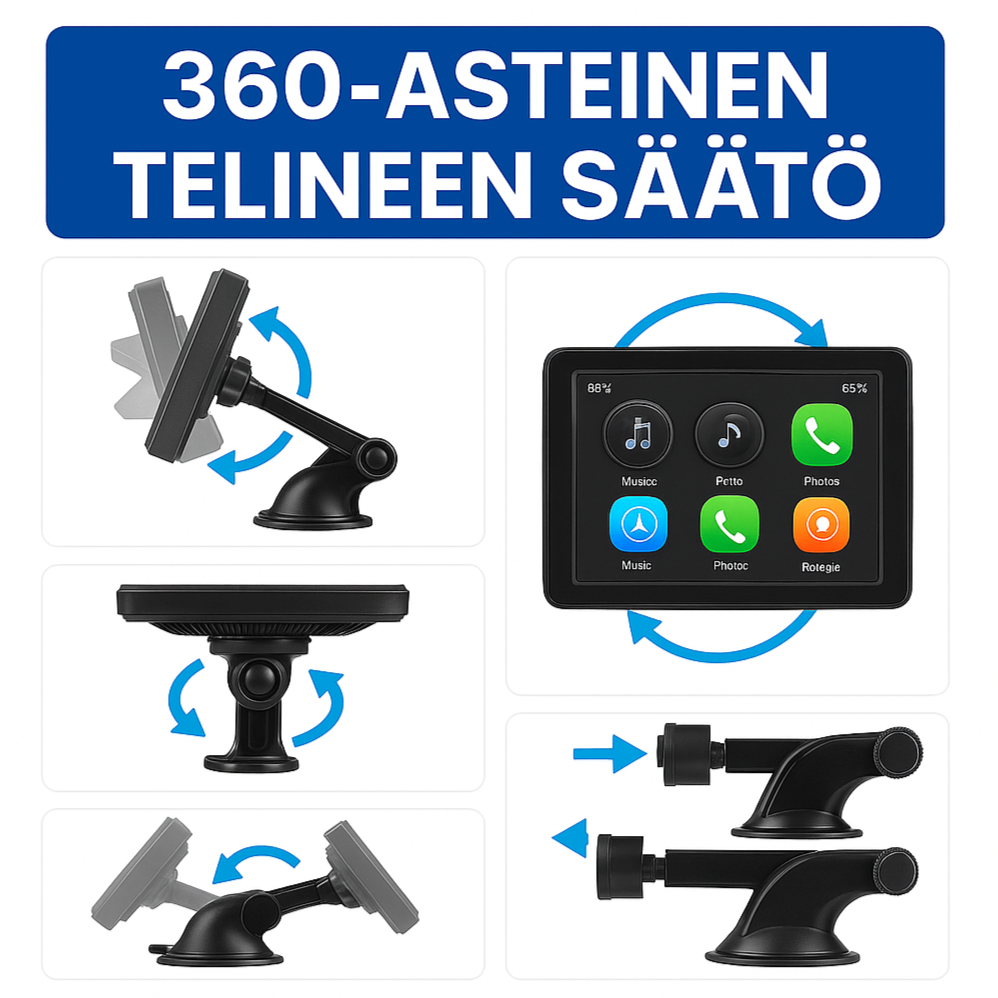 DriveNäyttö - CarPlay-järjestelmä